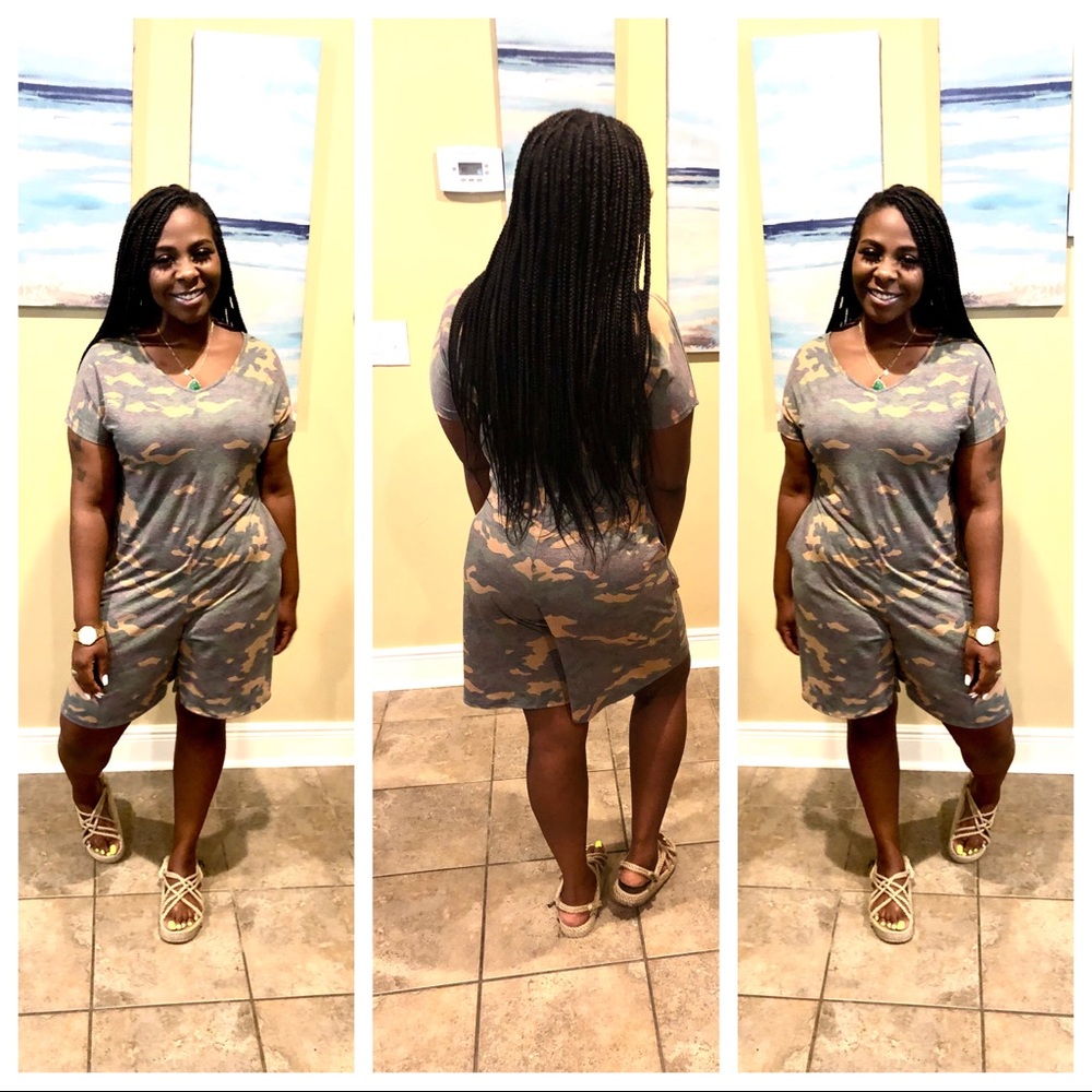 Camo romper